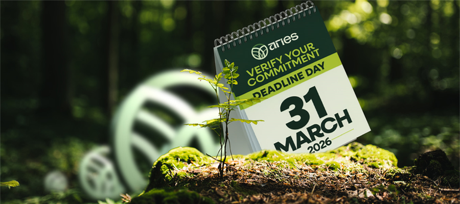 ARIES STRENGTHENS CARBON REDUCTION COMMITMENT